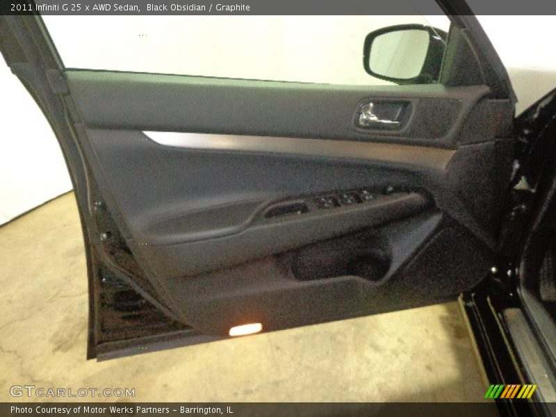 Black Obsidian / Graphite 2011 Infiniti G 25 x AWD Sedan