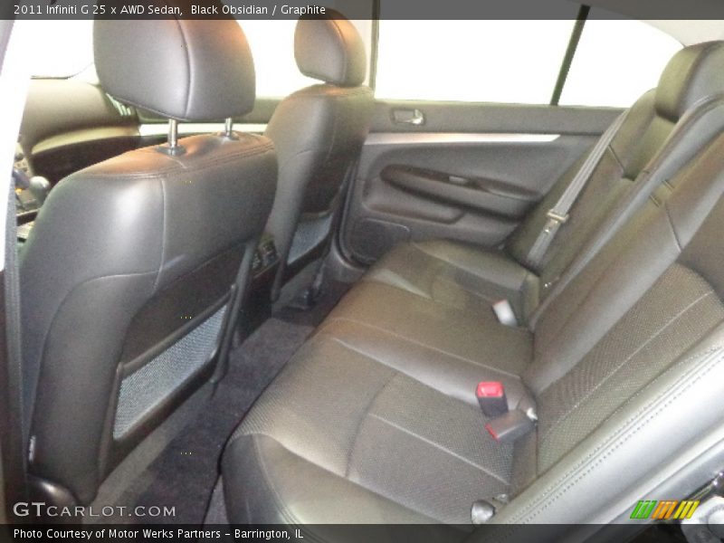 Black Obsidian / Graphite 2011 Infiniti G 25 x AWD Sedan