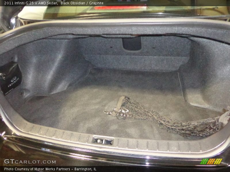Black Obsidian / Graphite 2011 Infiniti G 25 x AWD Sedan