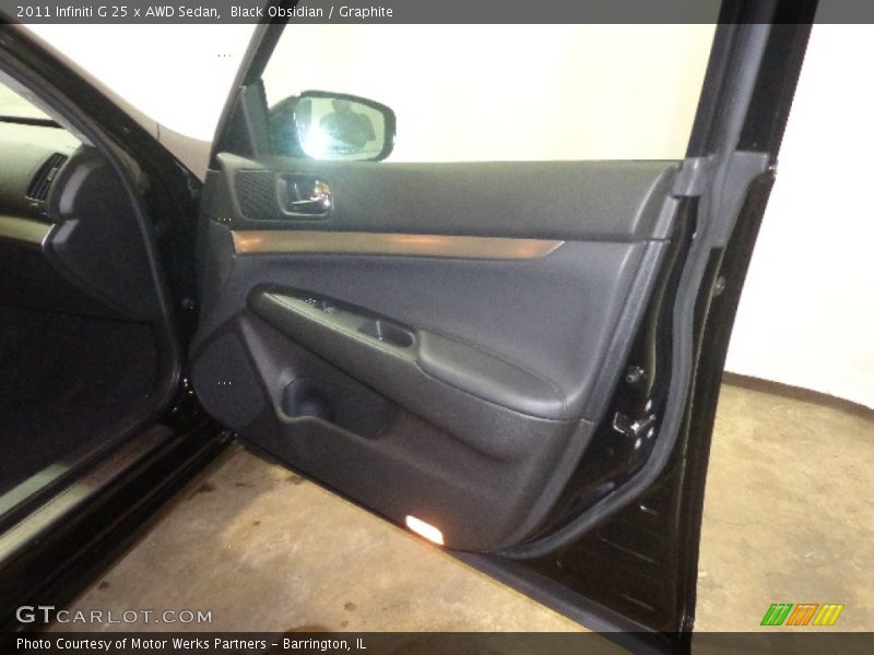 Black Obsidian / Graphite 2011 Infiniti G 25 x AWD Sedan