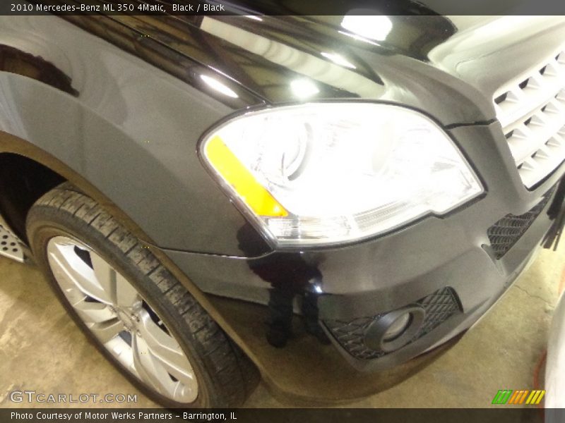Black / Black 2010 Mercedes-Benz ML 350 4Matic