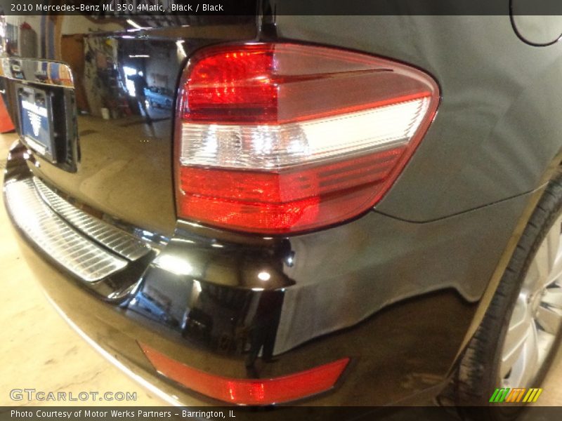 Black / Black 2010 Mercedes-Benz ML 350 4Matic
