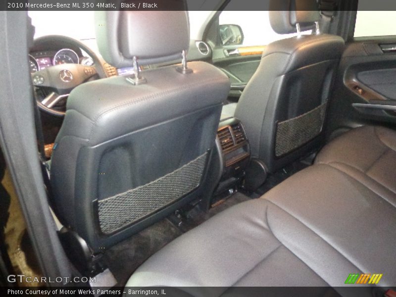 Black / Black 2010 Mercedes-Benz ML 350 4Matic