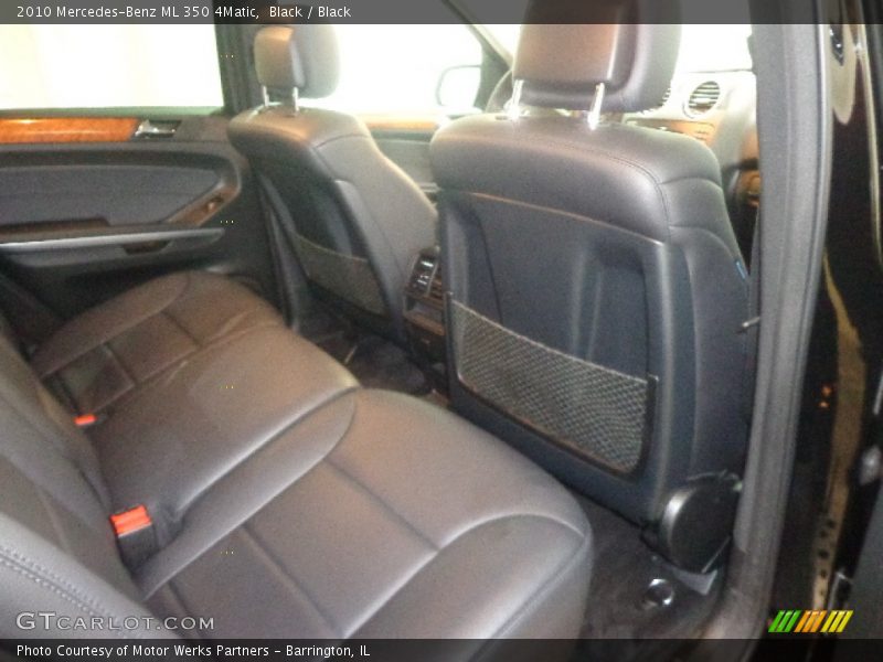Black / Black 2010 Mercedes-Benz ML 350 4Matic