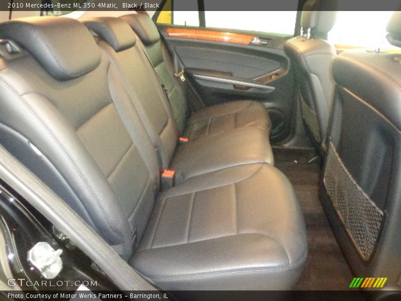 Black / Black 2010 Mercedes-Benz ML 350 4Matic