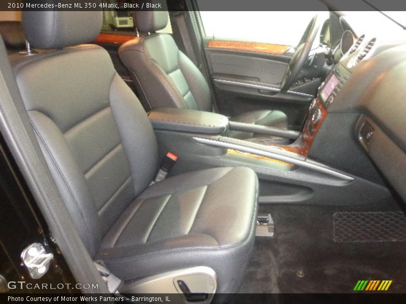 Black / Black 2010 Mercedes-Benz ML 350 4Matic