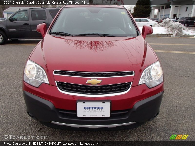 Crystal Red Tintcoat / Black 2014 Chevrolet Captiva Sport LS