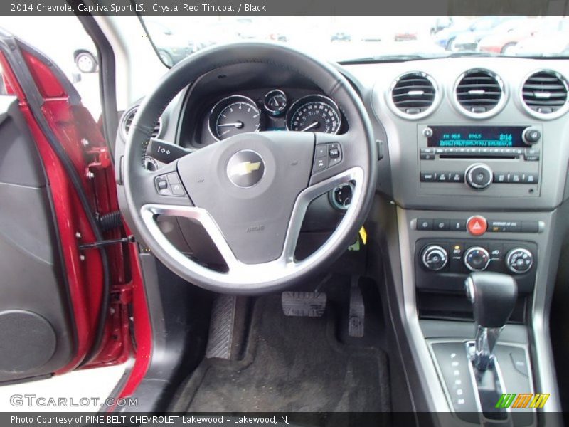 Crystal Red Tintcoat / Black 2014 Chevrolet Captiva Sport LS