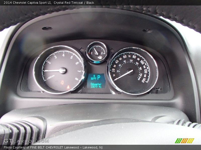 Crystal Red Tintcoat / Black 2014 Chevrolet Captiva Sport LS