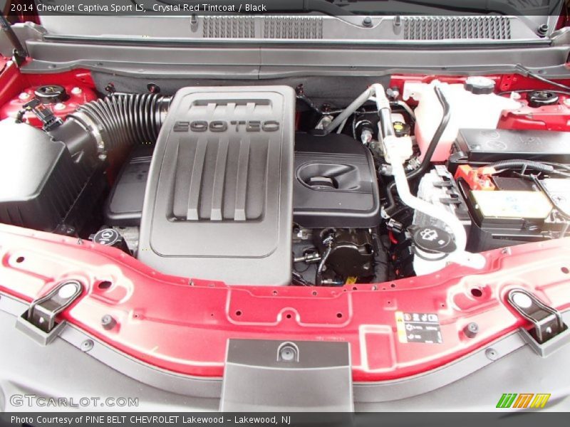 Crystal Red Tintcoat / Black 2014 Chevrolet Captiva Sport LS