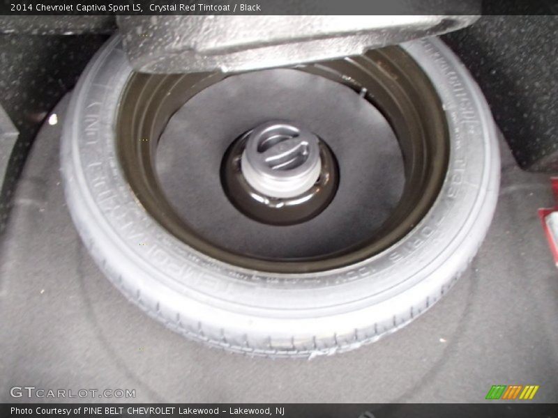 Crystal Red Tintcoat / Black 2014 Chevrolet Captiva Sport LS