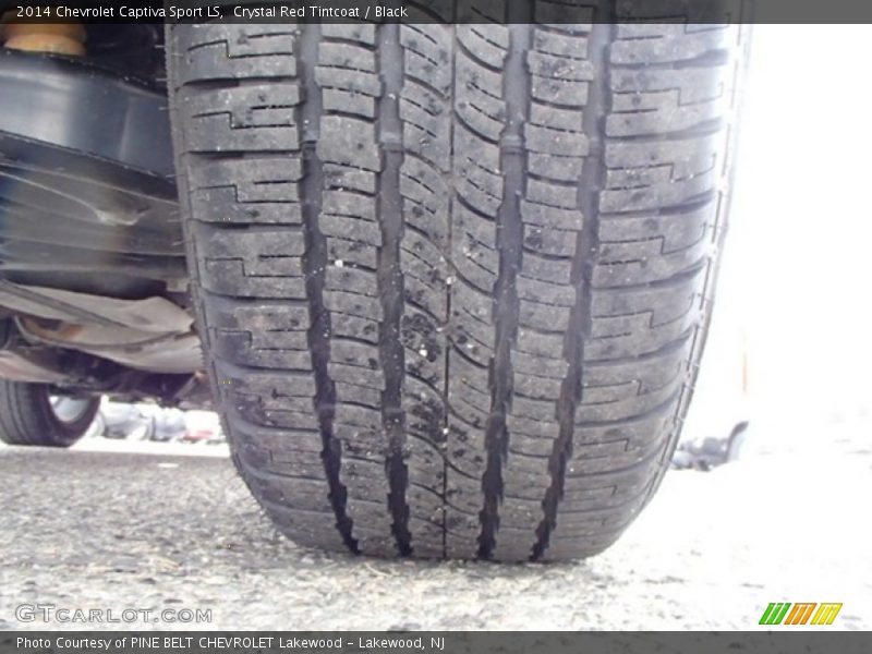 Crystal Red Tintcoat / Black 2014 Chevrolet Captiva Sport LS