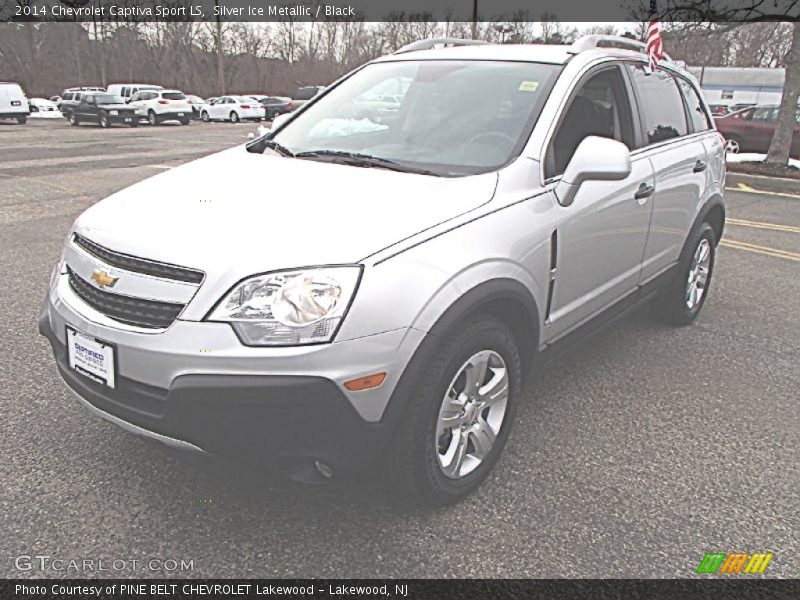 Silver Ice Metallic / Black 2014 Chevrolet Captiva Sport LS