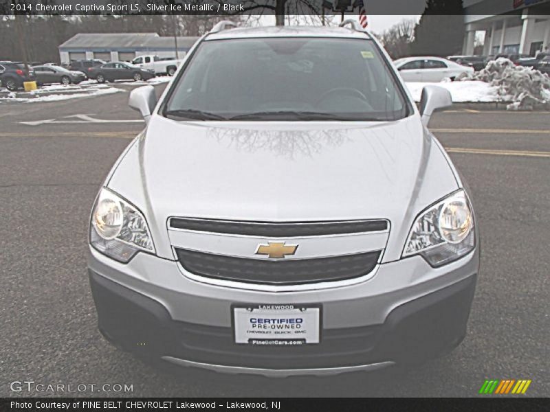 Silver Ice Metallic / Black 2014 Chevrolet Captiva Sport LS