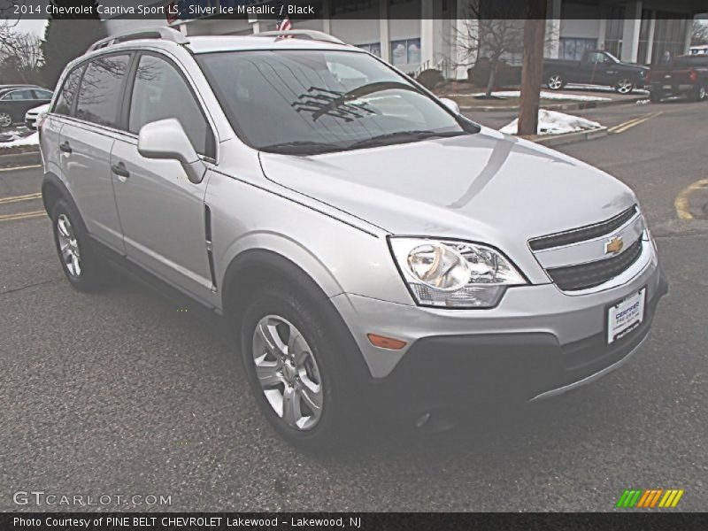 Silver Ice Metallic / Black 2014 Chevrolet Captiva Sport LS