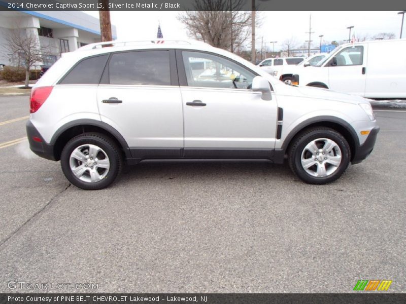 Silver Ice Metallic / Black 2014 Chevrolet Captiva Sport LS