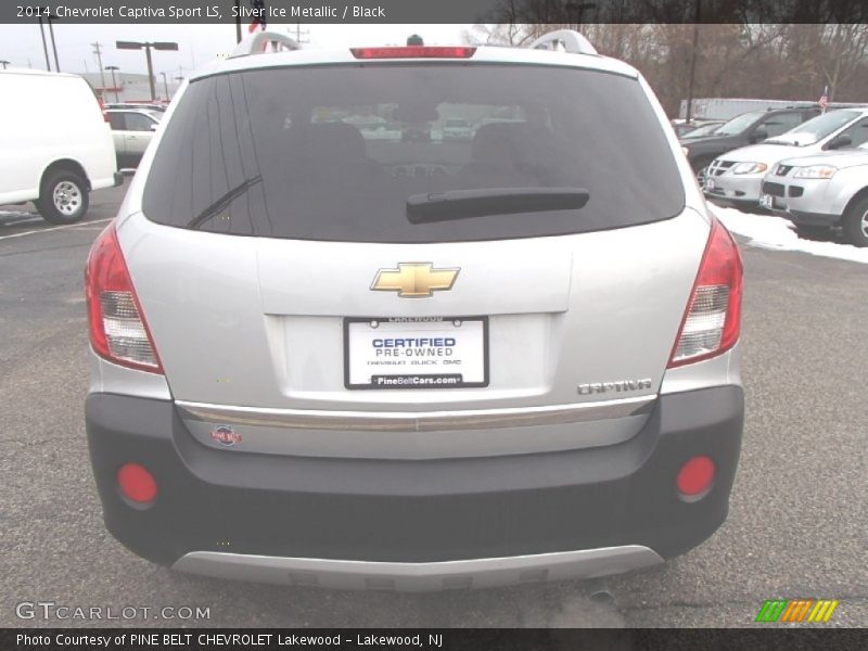 Silver Ice Metallic / Black 2014 Chevrolet Captiva Sport LS