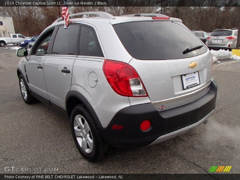 Silver Ice Metallic / Black 2014 Chevrolet Captiva Sport LS