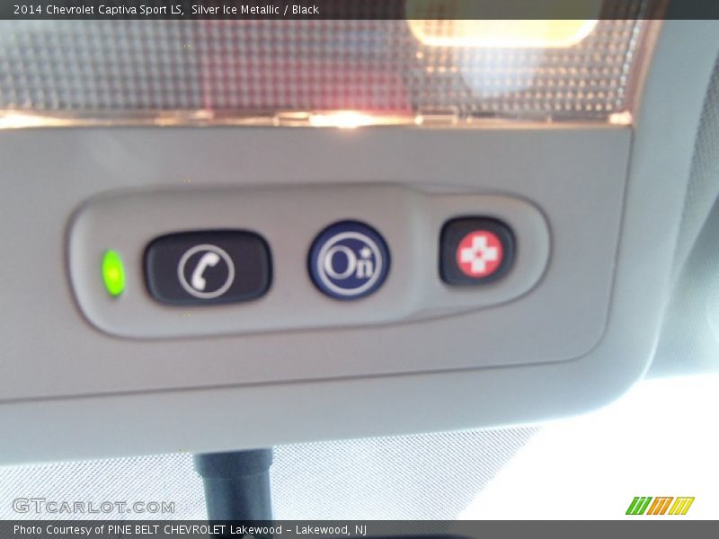 Silver Ice Metallic / Black 2014 Chevrolet Captiva Sport LS