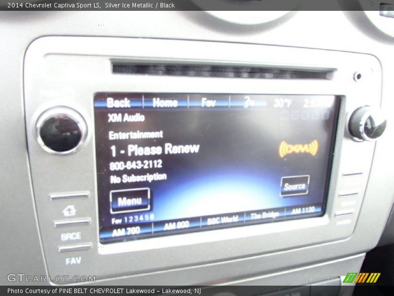 Silver Ice Metallic / Black 2014 Chevrolet Captiva Sport LS