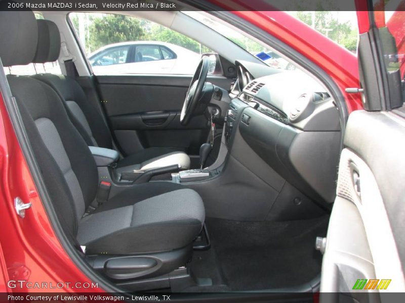 Velocity Red Mica / Black 2006 Mazda MAZDA3 i Sedan