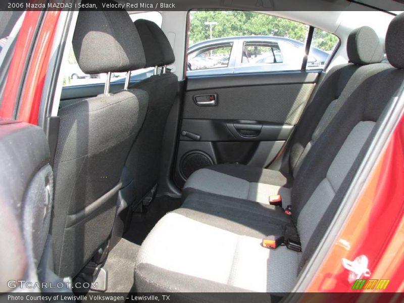 Velocity Red Mica / Black 2006 Mazda MAZDA3 i Sedan