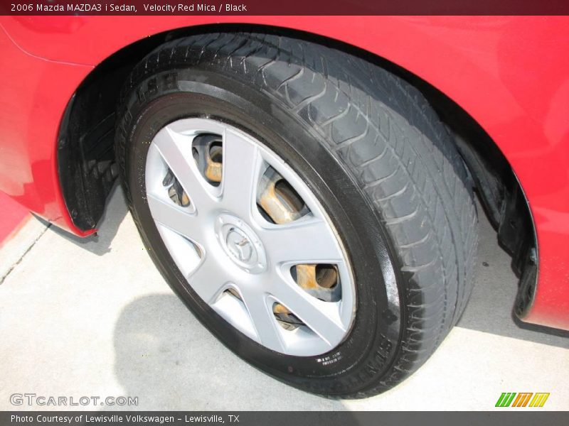 Velocity Red Mica / Black 2006 Mazda MAZDA3 i Sedan