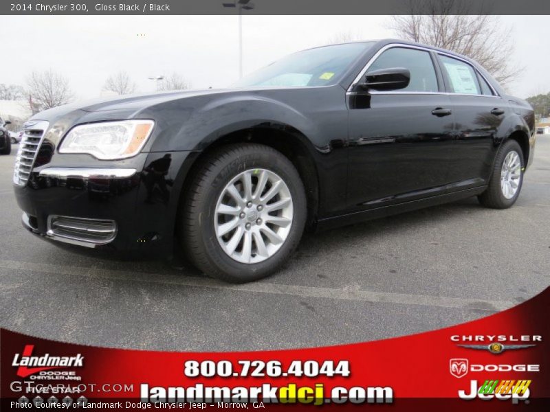 Gloss Black / Black 2014 Chrysler 300