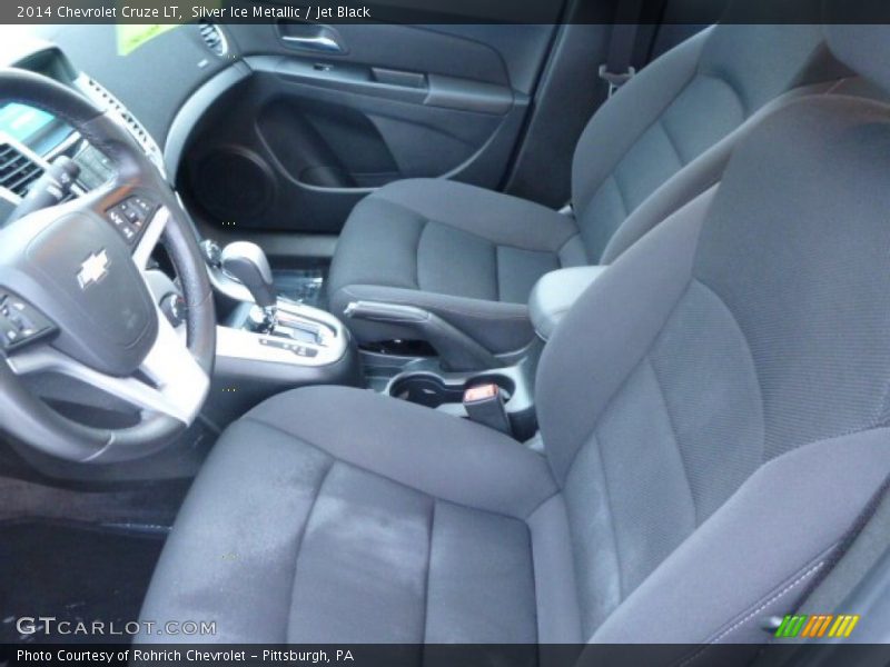 Silver Ice Metallic / Jet Black 2014 Chevrolet Cruze LT