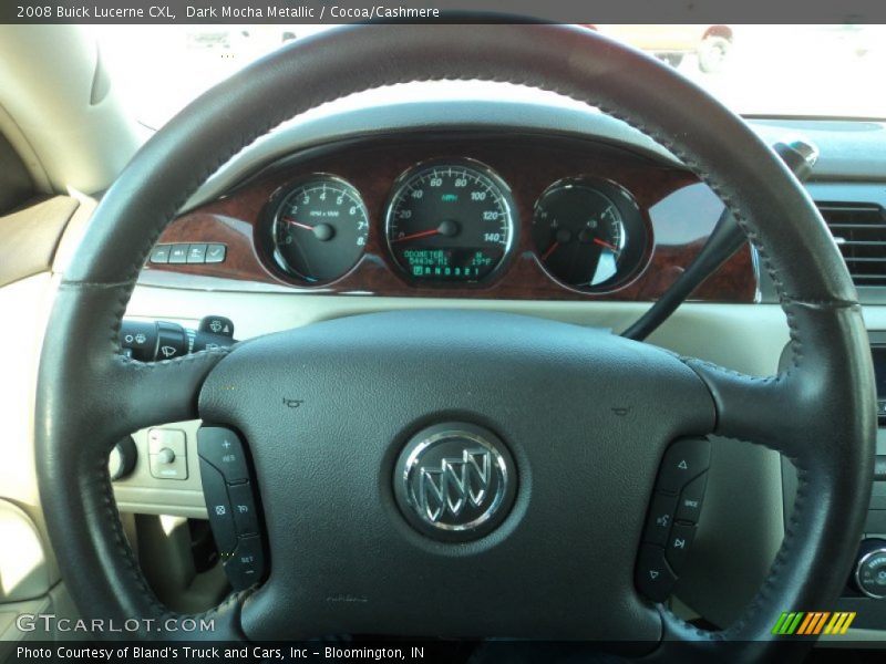 Dark Mocha Metallic / Cocoa/Cashmere 2008 Buick Lucerne CXL