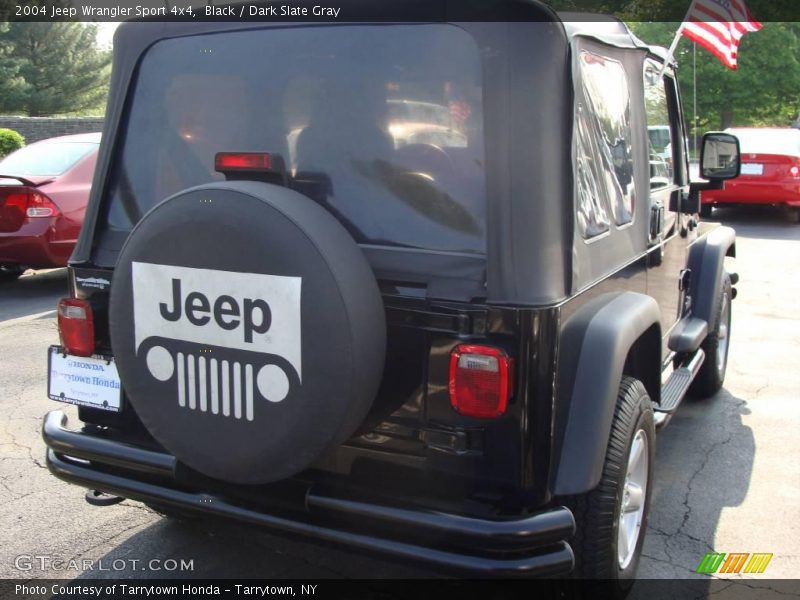 Black / Dark Slate Gray 2004 Jeep Wrangler Sport 4x4
