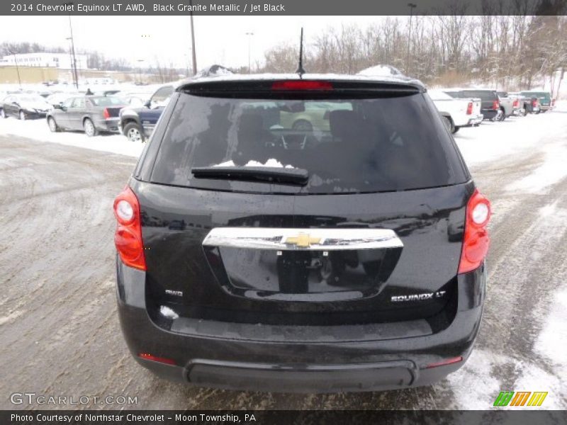 Black Granite Metallic / Jet Black 2014 Chevrolet Equinox LT AWD