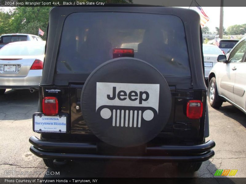 Black / Dark Slate Gray 2004 Jeep Wrangler Sport 4x4