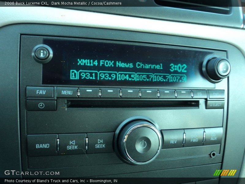 Dark Mocha Metallic / Cocoa/Cashmere 2008 Buick Lucerne CXL