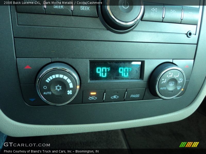 Dark Mocha Metallic / Cocoa/Cashmere 2008 Buick Lucerne CXL