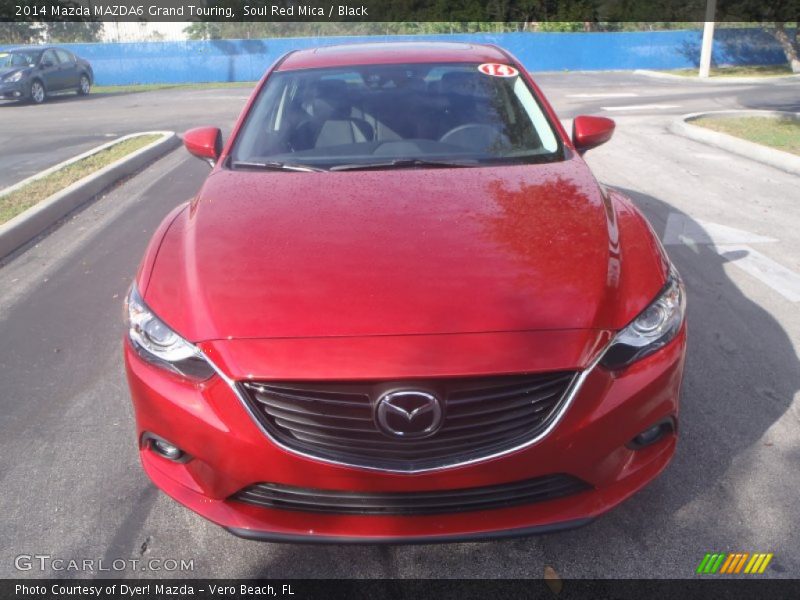 Soul Red Mica / Black 2014 Mazda MAZDA6 Grand Touring