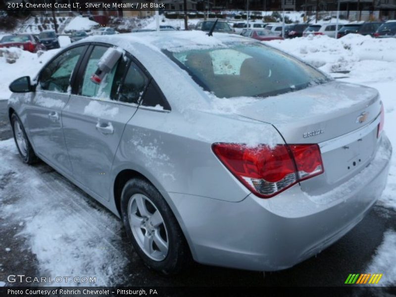 Silver Ice Metallic / Jet Black 2014 Chevrolet Cruze LT