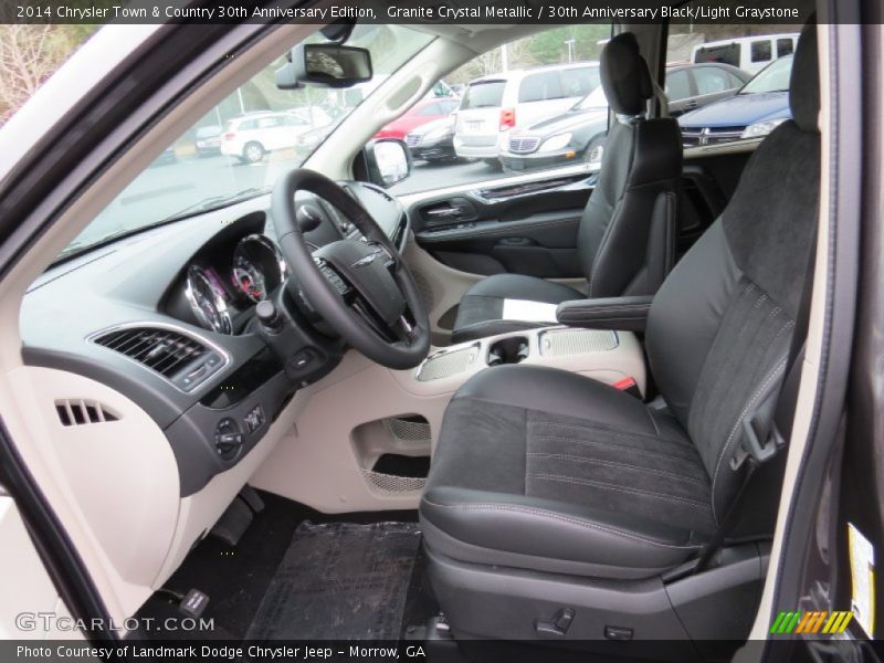 Granite Crystal Metallic / 30th Anniversary Black/Light Graystone 2014 Chrysler Town & Country 30th Anniversary Edition