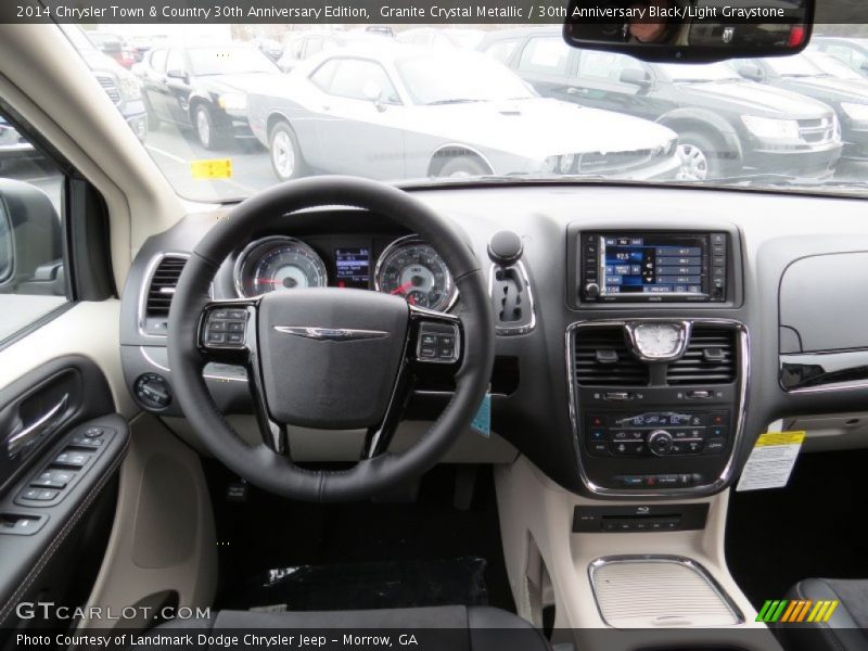 Granite Crystal Metallic / 30th Anniversary Black/Light Graystone 2014 Chrysler Town & Country 30th Anniversary Edition