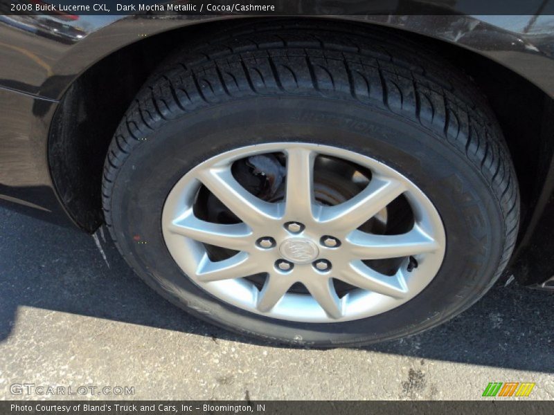 Dark Mocha Metallic / Cocoa/Cashmere 2008 Buick Lucerne CXL