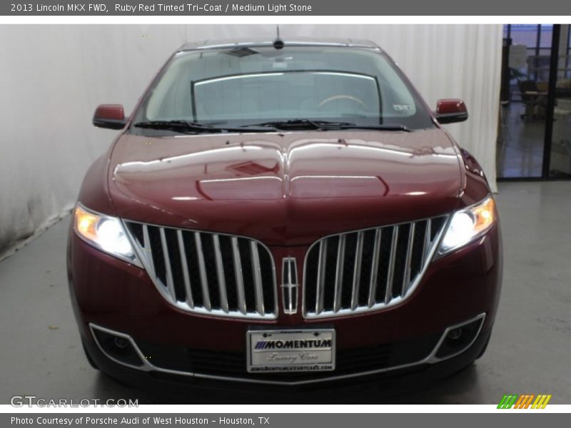 Ruby Red Tinted Tri-Coat / Medium Light Stone 2013 Lincoln MKX FWD