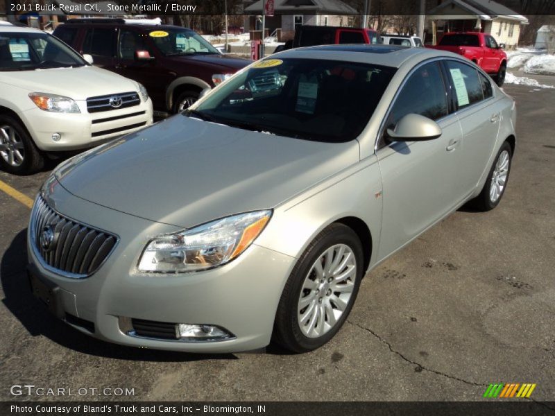 Stone Metallic / Ebony 2011 Buick Regal CXL