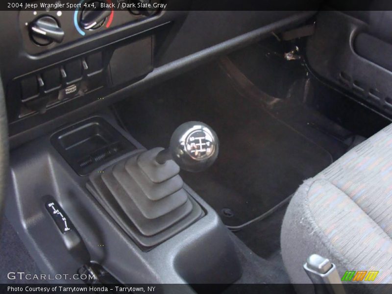 Black / Dark Slate Gray 2004 Jeep Wrangler Sport 4x4