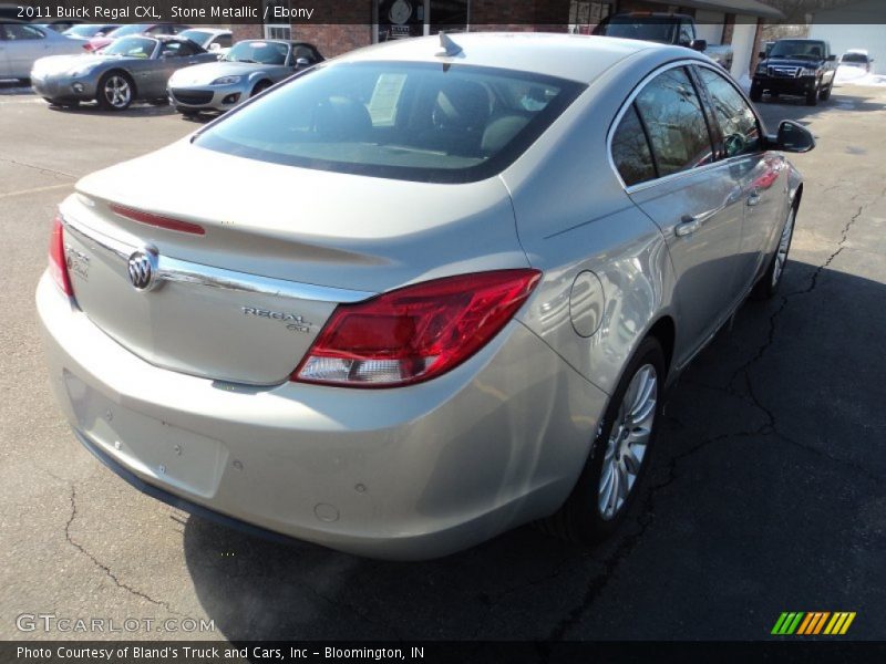 Stone Metallic / Ebony 2011 Buick Regal CXL