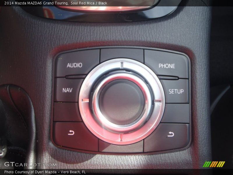 Soul Red Mica / Black 2014 Mazda MAZDA6 Grand Touring