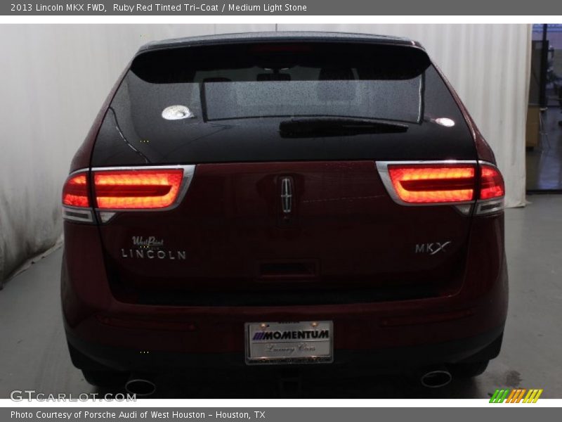 Ruby Red Tinted Tri-Coat / Medium Light Stone 2013 Lincoln MKX FWD