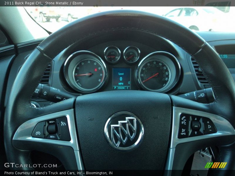 Stone Metallic / Ebony 2011 Buick Regal CXL