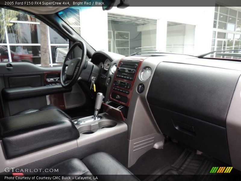Bright Red / Black 2005 Ford F150 FX4 SuperCrew 4x4