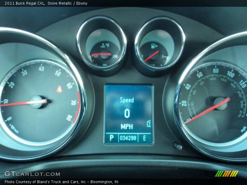 Stone Metallic / Ebony 2011 Buick Regal CXL