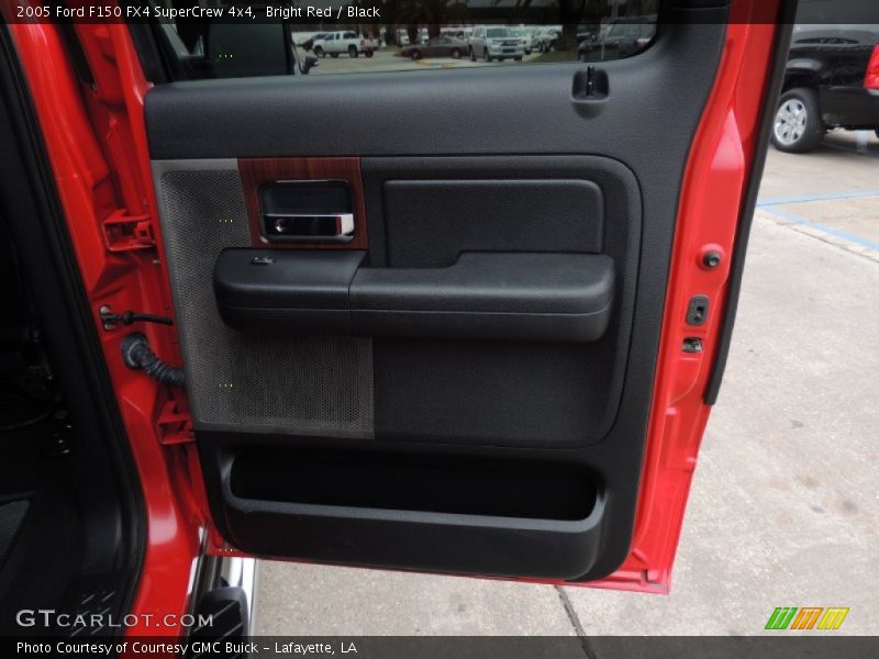 Bright Red / Black 2005 Ford F150 FX4 SuperCrew 4x4